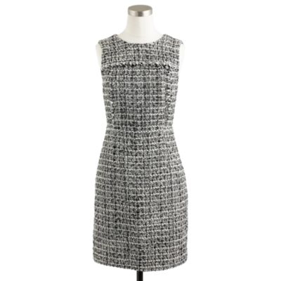 Noir tweed dress
