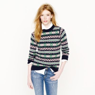 Harley of Scotland Fair Isle sweater