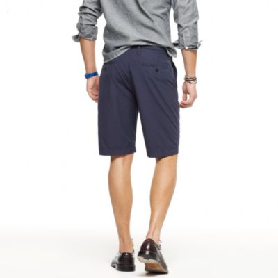 Club short in navy stripe