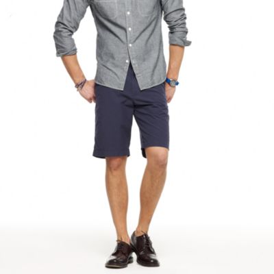 Club short in navy stripe