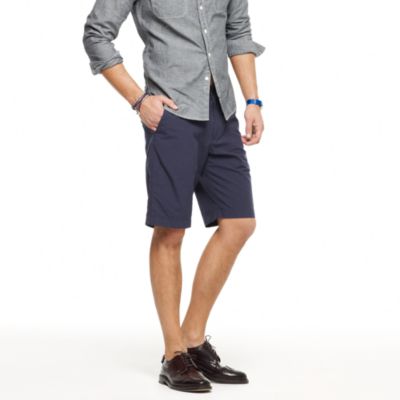 Club short in navy stripe