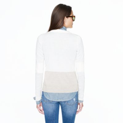 Tippi cardigan in colorblock