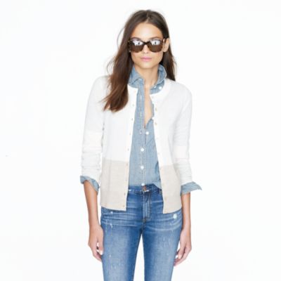 Tippi cardigan in colorblock