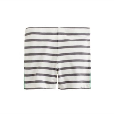 Girls' tumble short in stripe