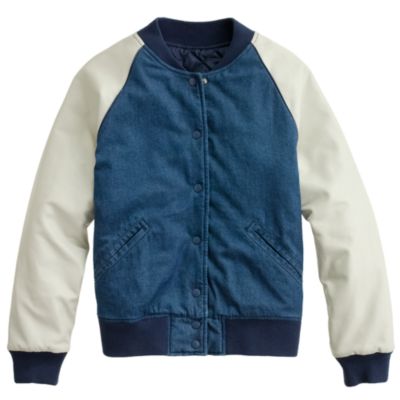 Collection denim bomber
