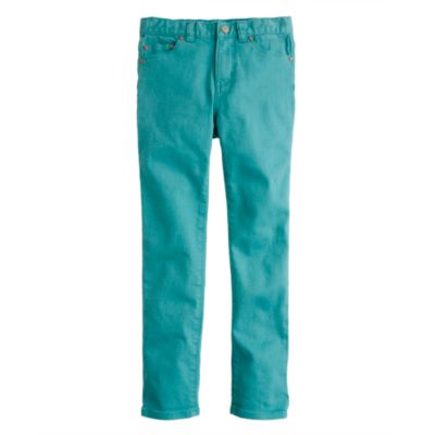 Boys' slim jean in garment-dyed wash