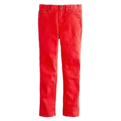 Boys' slim jean in garment-dyed wash