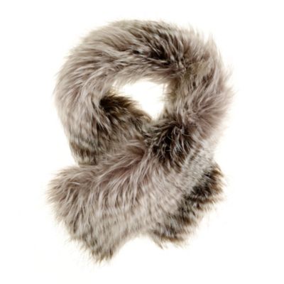 Girls' faux-fox scarf