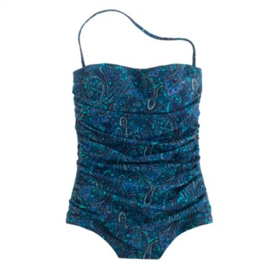 Vintage paisley bandeau tank
