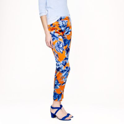 Collection silk pant in Ratti painter's floral