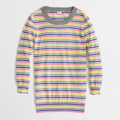 Factory Charley sweater in candy stripe