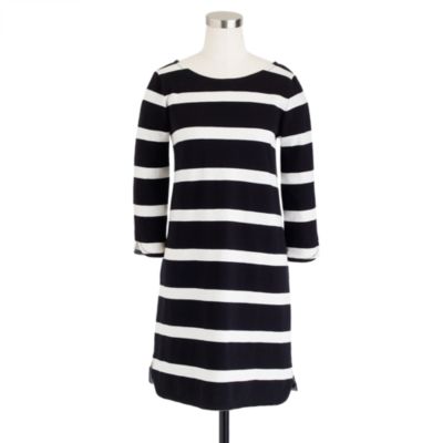 Stripe shirttail dress