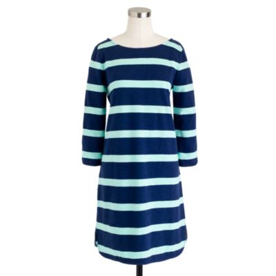 Stripe shirttail dress