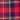 danbury red ludlow spread-collar shirt in danbury red tartan