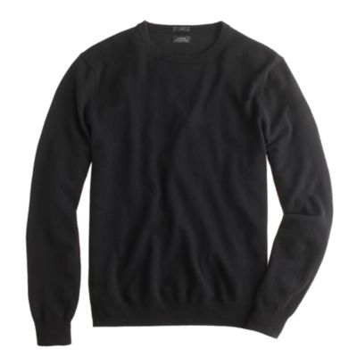 Slim cashmere crewneck sweater