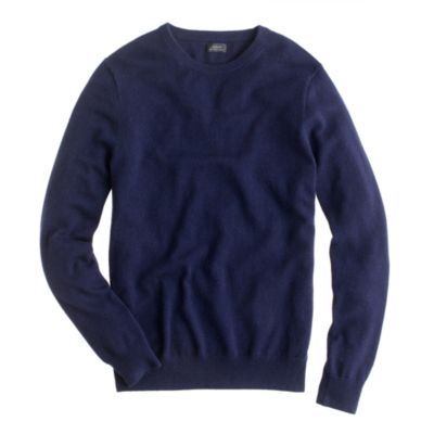 Slim cashmere crewneck sweater