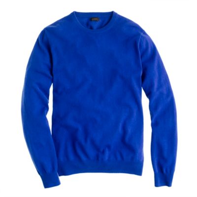 Slim cashmere crewneck sweater