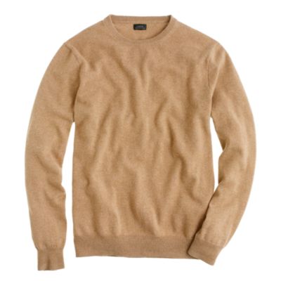 Slim cashmere crewneck sweater