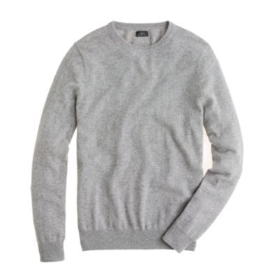 Slim cashmere crewneck sweater
