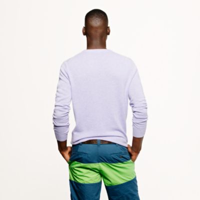 Slim cashmere crewneck sweater
