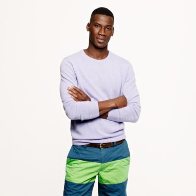 Slim cashmere crewneck sweater