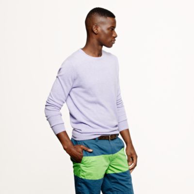 Slim cashmere crewneck sweater