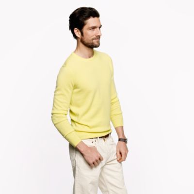 Slim cashmere crewneck sweater