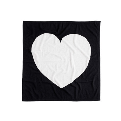 Collection baby cashmere blanket in heart me