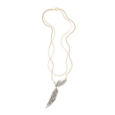 Lulu Frost for J.Crew wheat pendant necklace
