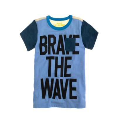 Boys' brave the wave tee