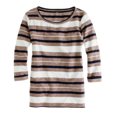 Reverse-jacquard stripe popover