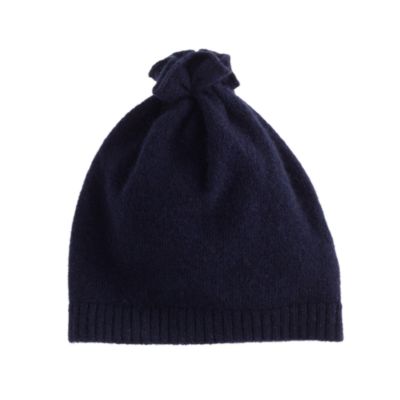 Collection baby cashmere pouf hat