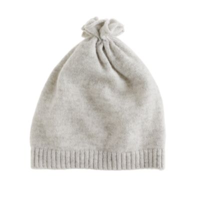 Collection baby cashmere pouf hat