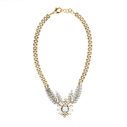 Lulu Frost for J.Crew winged glory necklace