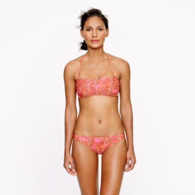 Vintage paisley bandeau top