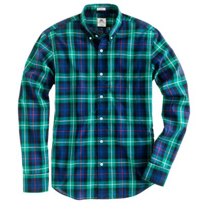 Slim Thomas Mason&reg; Archive for J.Crew shirt in 1905 tartan