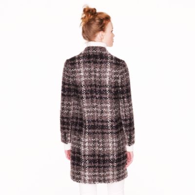 Collection tartan car coat