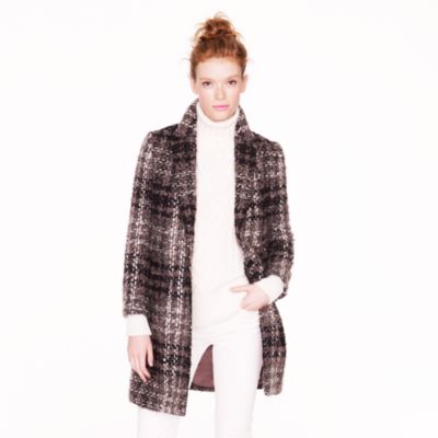 Collection tartan car coat