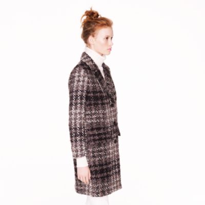 Collection tartan car coat