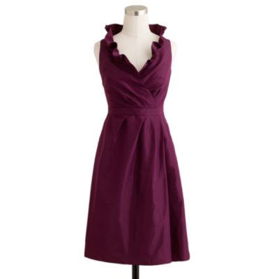 Blakely dress in silk taffeta