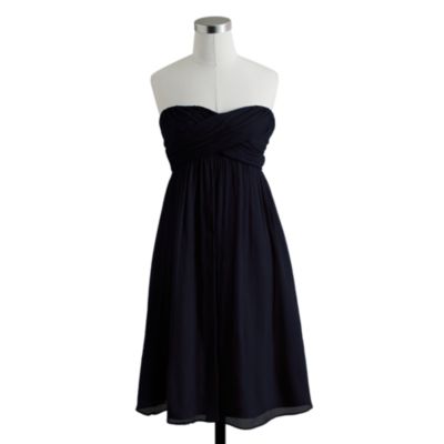 Petite Taryn dress in silk chiffon