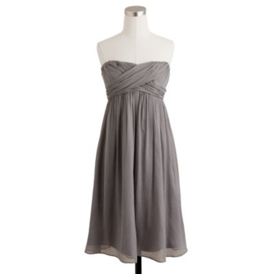 Petite Taryn dress in silk chiffon
