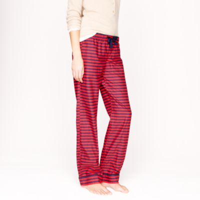 Flannel sleep pant in stripe