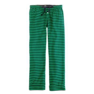 Flannel sleep pant in stripe