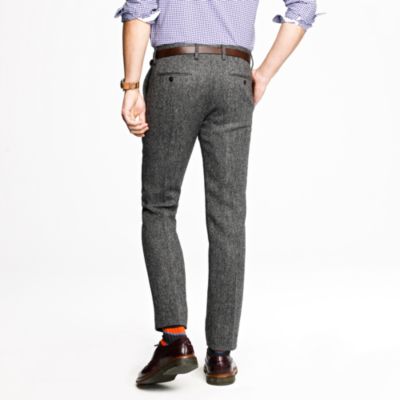 Bowery classic in bird's-eye English wool tweed