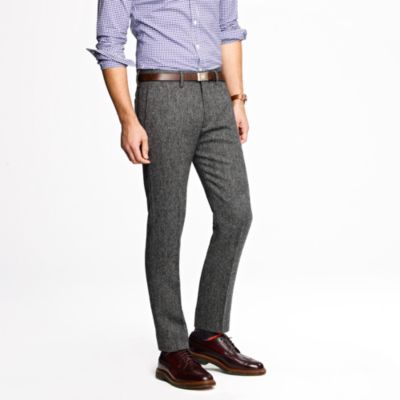 Bowery classic in bird's-eye English wool tweed