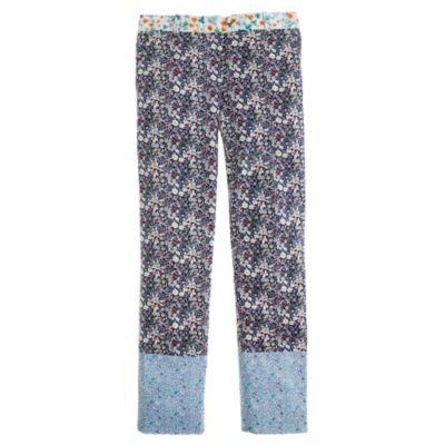 Collection Liberty caf&eacute; capri in June's Meadow floral