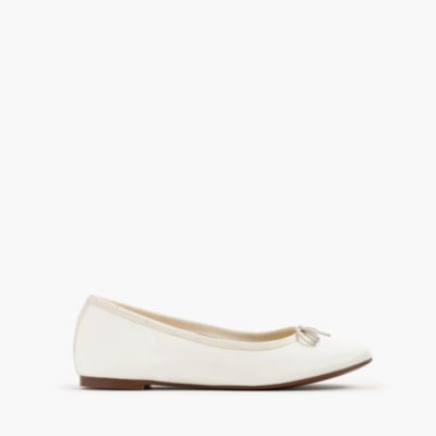 Girls' patent leather ballet flats