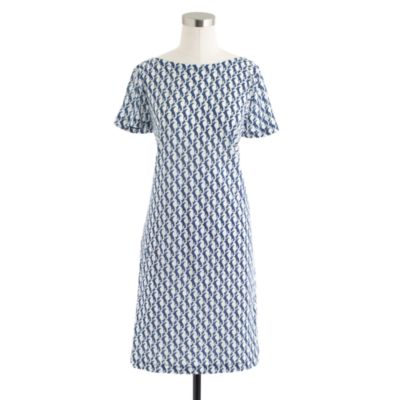T-shirt dress in sea horse