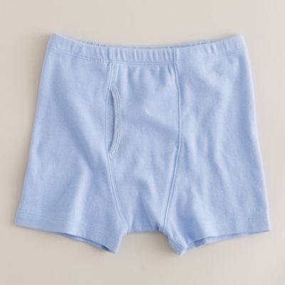 Boys' two-pack solid knit boxers